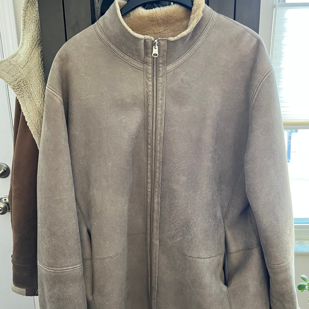 Shearling Leather Jacket - image 2